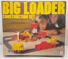 Vintage 1977 TOMY Big Loader Construction Set 5001 Tracks Vehicles Toy READ