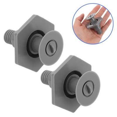 2 Pcs Cooler Drain Plug Assembly Replacement Cold Storage Accessories