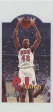 1995-96 Fleer NBA Jam Session Die-Cut PJ Brown #D68 k5i
