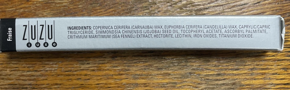 Nuevo delineador de labios ZUZU Luxe - FRAISE 0,04 OZ sellado Foto 2 de 3