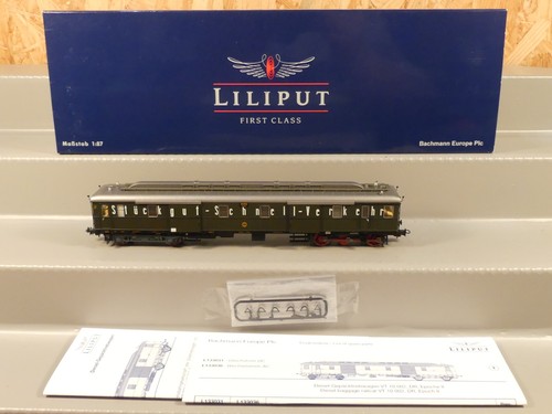 Liliput 133031 VT 10 002 Gepäcktriebwagen DC H0 Gleichstrom Lok Diesellok Ovp | Zustand: Neu: Sonstige (siehe Artikelbeschreibung)