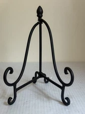 Tripar Decorative Black Metal Display Easel 9" Tall X 5" Wide