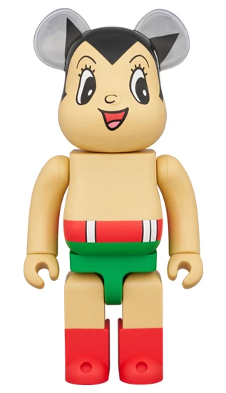 BE@RBRICK ASTRO BOY the first edition Ver. 400% & 100% Bearbrick Atom - Image 2 of 4