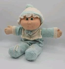 Cabbage Patch Kids 1985 Vintage Bean Bottom Premie Original Outfit And Hat