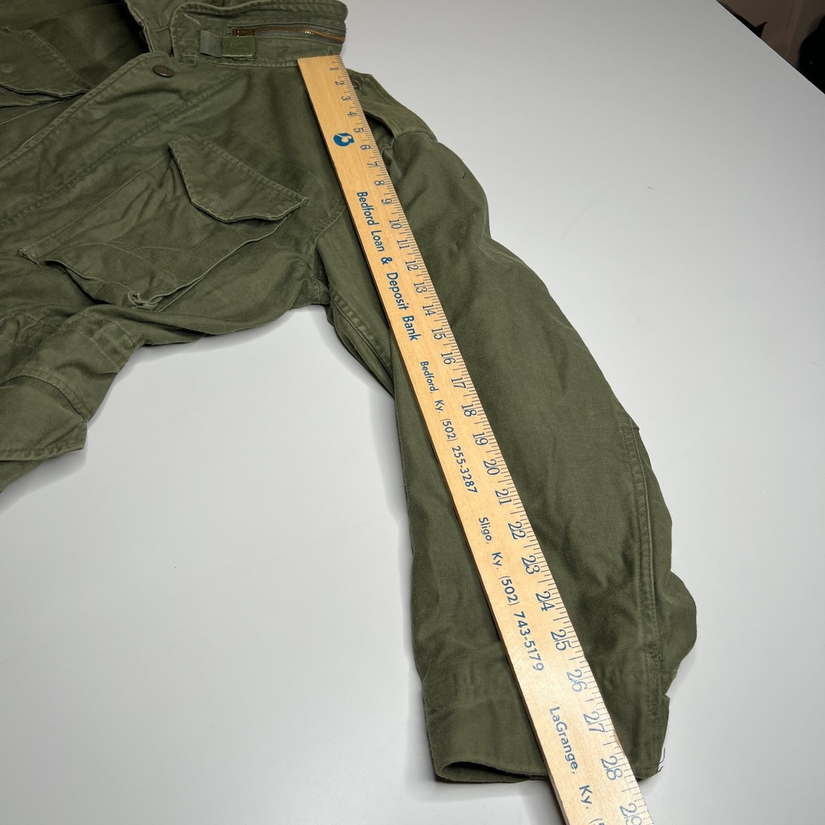 Vintage 80s U.S. Army M-65 Field Jacket Small Regular OG-107 