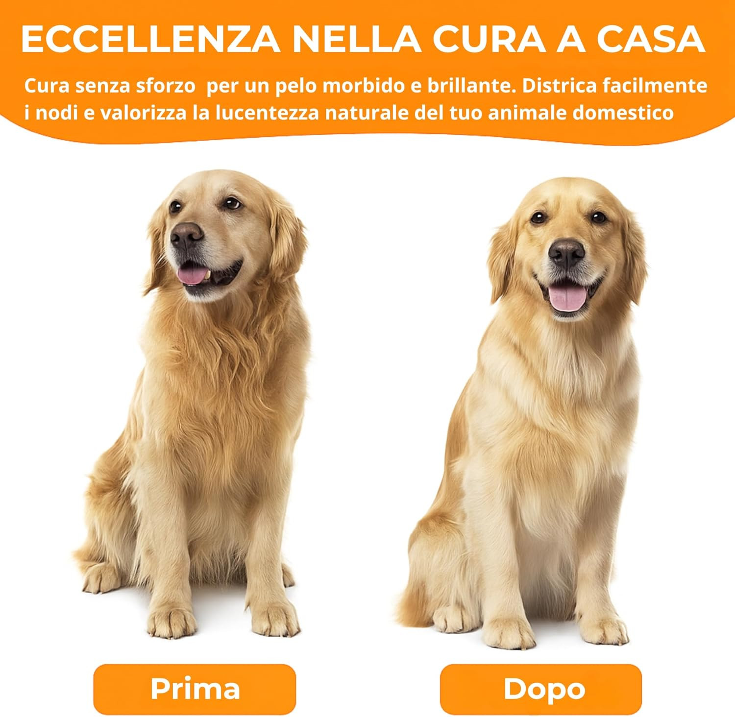 Spazzola a Vapore per Cani E Gatti, Spazzola a Vapore per Animali Domestici, 3 i - 3