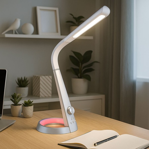 Tischleuchte Tischlampe Schlafzimmerlampe Dimmbar Touch Usb Cct Rgb Led H 64 Cm-image