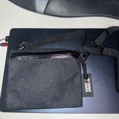 Mission Workshop X Afterschool Projects Sacoche crossbody bag black xpac