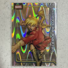 2026 Topps Chrome Marvel Comics RayWave Refractor #186 Valeria Richards