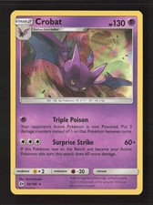 Crobat Holo Rare Holo SM Base Set 56/149 LP Pokémon TCG