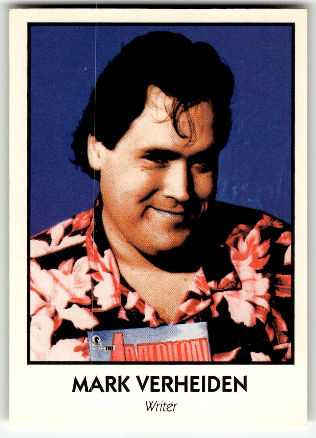 1992 Eclipse Famous Comic Book Creators #61 Mark Verheiden
