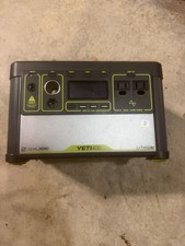 Goal Zero Yeti 400 Lithium Portable Power Station 428Wh - UNTESTED, No Charger