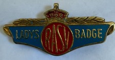 RASV Lady's badge - Royal Agricultural Society Of Victoria - Vintage Collectible