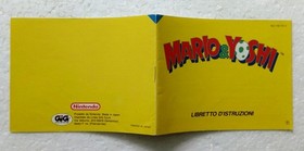 MARIO & YOSHI versione GiG PAL ITA console Nintendo NES 8 bit -COMPLETO-