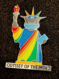 RARE Odyssey of the Mind NY Statue of Liberty COVID