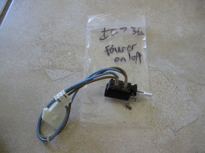 Icom Original IC-736 Power on/off switch Excellent shape working