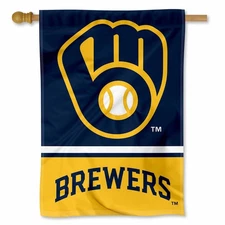 MLB Milwaukee Brewers House Flag and Banner