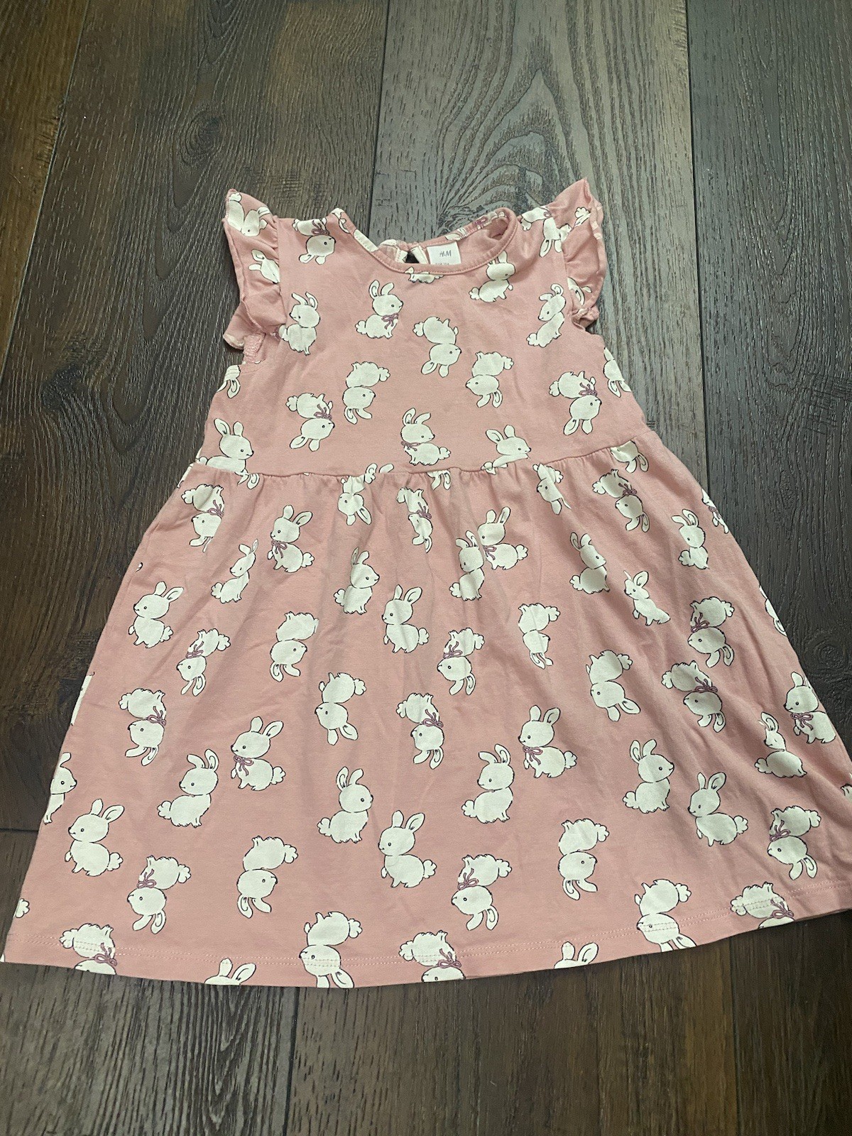 I’Girls Pink Bunny Dress Size 4t By H&M #12