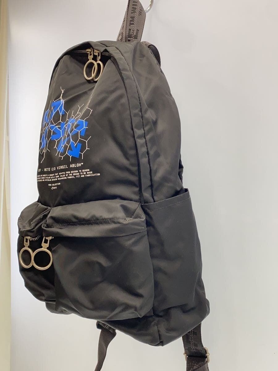 Off-white Backpack Rucksack BLK Total Pattern OMN… - image 2