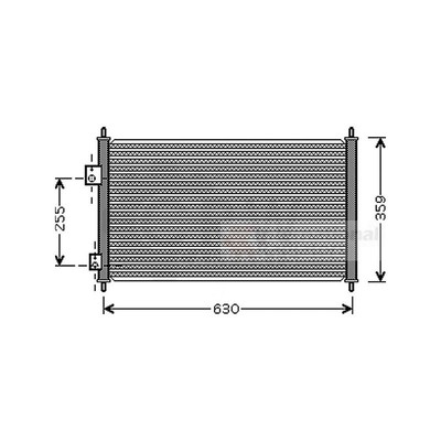 VAN WEZEL Kondensator Klimaanlage für Honda Civic VII Hatchback 1.4iS 1.6i