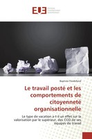 Baptiste Froidefond | Le Travail Posté Et Les Comportements De Citoyenneté...
