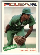 Select 1994 Cuban Serie Selectiva #26 Carlos De La Torre Print Run 5,000