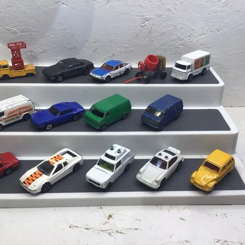 Vintage Corgi Junior Cars. Job lot bundle - play worn. x 14