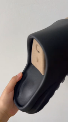 Yeezy Slide Onyx Black YS-01 EVA Foam Minimalist Slip On Sandals