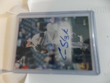 2020 Chronicles Luminance Connor Sadzeck Auto Autograph Mariners 