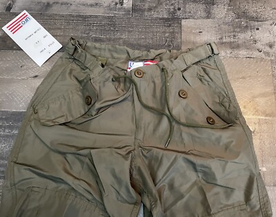 NWT Vintage 90s UFO Spell Out Parachute Rave Cargo Pants