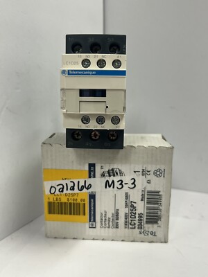 (1) NEW TELEMECANIQUE LC1D25P7 Contactor