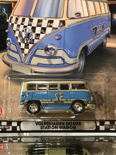Hot Wheels ‘98 VOLKSWAGEN DELUXE STATION WAGON Boulevard Real Riders #44 - Picture 2 of 7