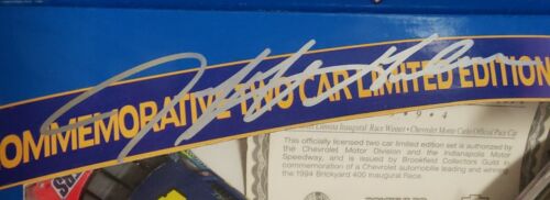SIGNED 1994 JEFF GORDON #24 DUPONT 1ST INDY BRICKYARD WIN AUTOGRAPHED 1/24 CARS - Picture 2 of 12