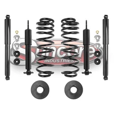 1997-2002 Ford Expedition Rear Air to Coil Spring Conversion with 2WD Gas Shocks