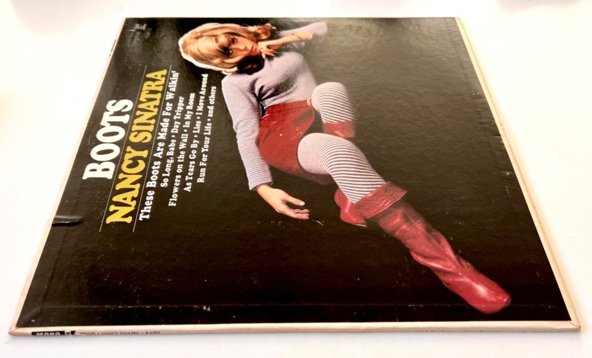 Nancy Sinatra BOOTS These Boots Are Made For Walkin Vinyl LP Vtg