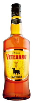 (17,50 /L) Osborne Veterano | Spanische Spirituose | 1 Liter Flasche