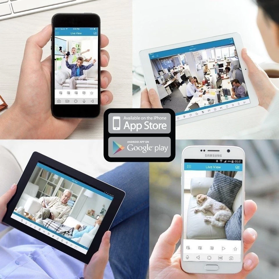 Amcrest 4K IP PoE Camera UltraHD 8MP Dome Security Camera 3PACK-IP8M-2493EW - Image 3 of 4