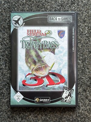 PC-Spiel Field & Stream Trophy Bass 3D Original Hülle