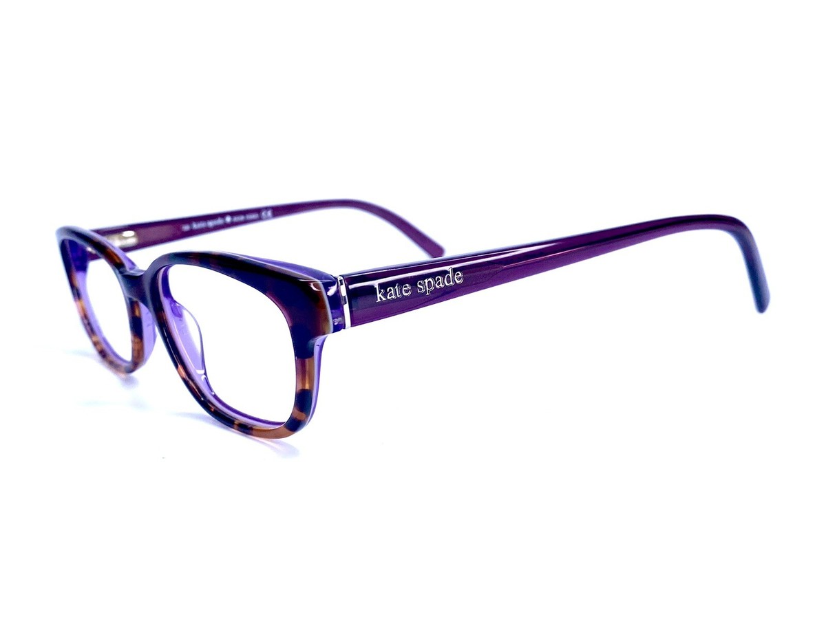 Kate Spade NY Deep Purple Oval Cat Eye Frame Eyeglasses Blakely