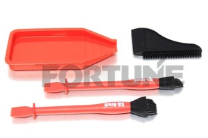 Silicone Wood Glue Brush Paddles Tray Comb Spreader Silicone Wood Glue Brush Paddles Tray Comb Spreader