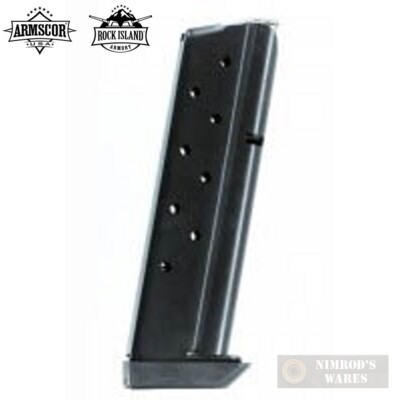 ARMSCOR RIA 1911 10mm 8 Round MAGAZINE with PAD 10-777 FAST SHIP