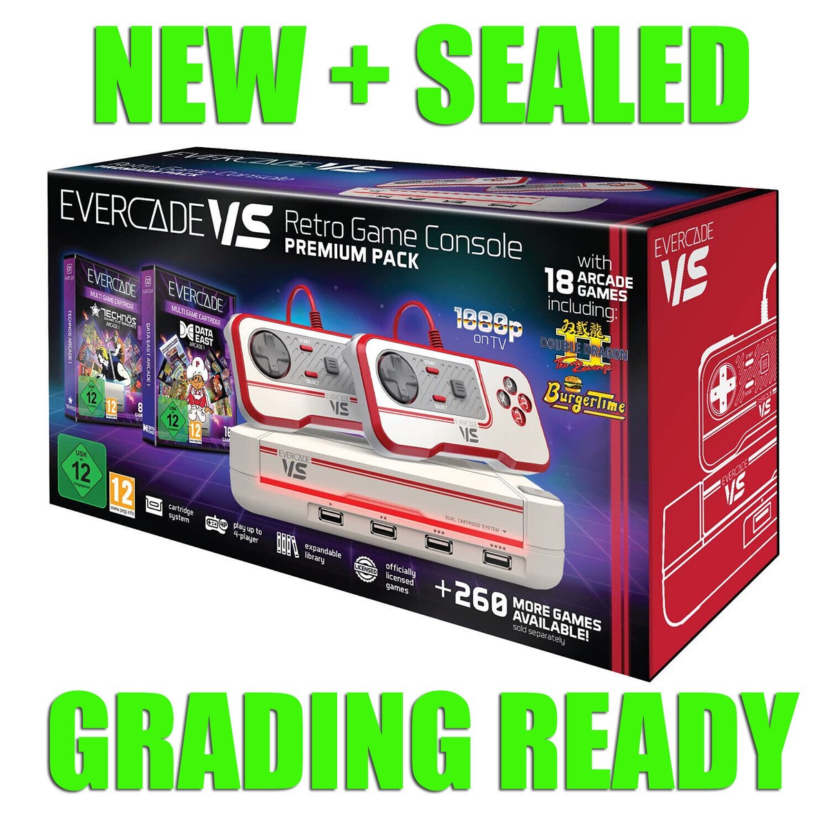 Evercade VS Retro Premium Pack エバーケイド Evercade VS Retro Premium Pack : Amazon.co.uk: PC & Video Games