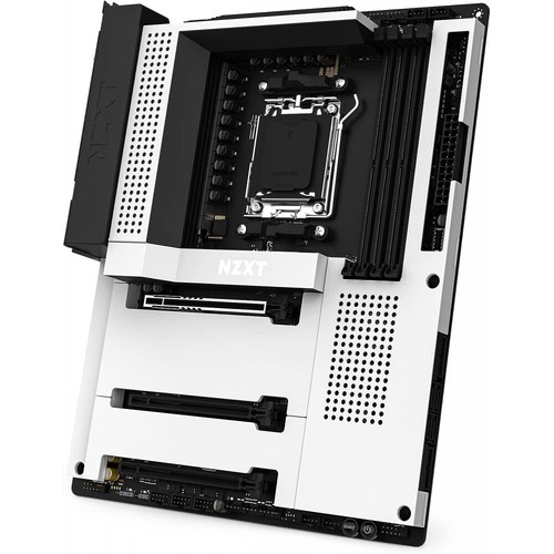 NZXT N7 B650E Matte White - Mainboard - ATX - USB - LAN - SATA 3 - weiß - Photo 5/5