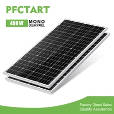 2X200W Monocrystalline Solar Panel 12V High Efficiency PV Home RV Marine RV Car