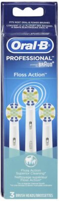2 Set of Oral-B Professional Floss Action Replacement Brush Head 3 Count