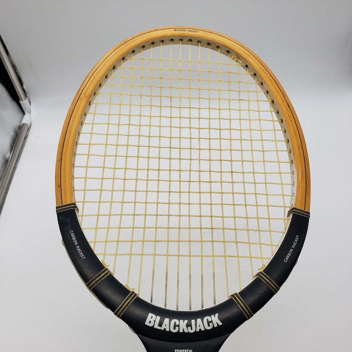 Mizuno Blackjack Tennis Racket Comp ST model X With Cover