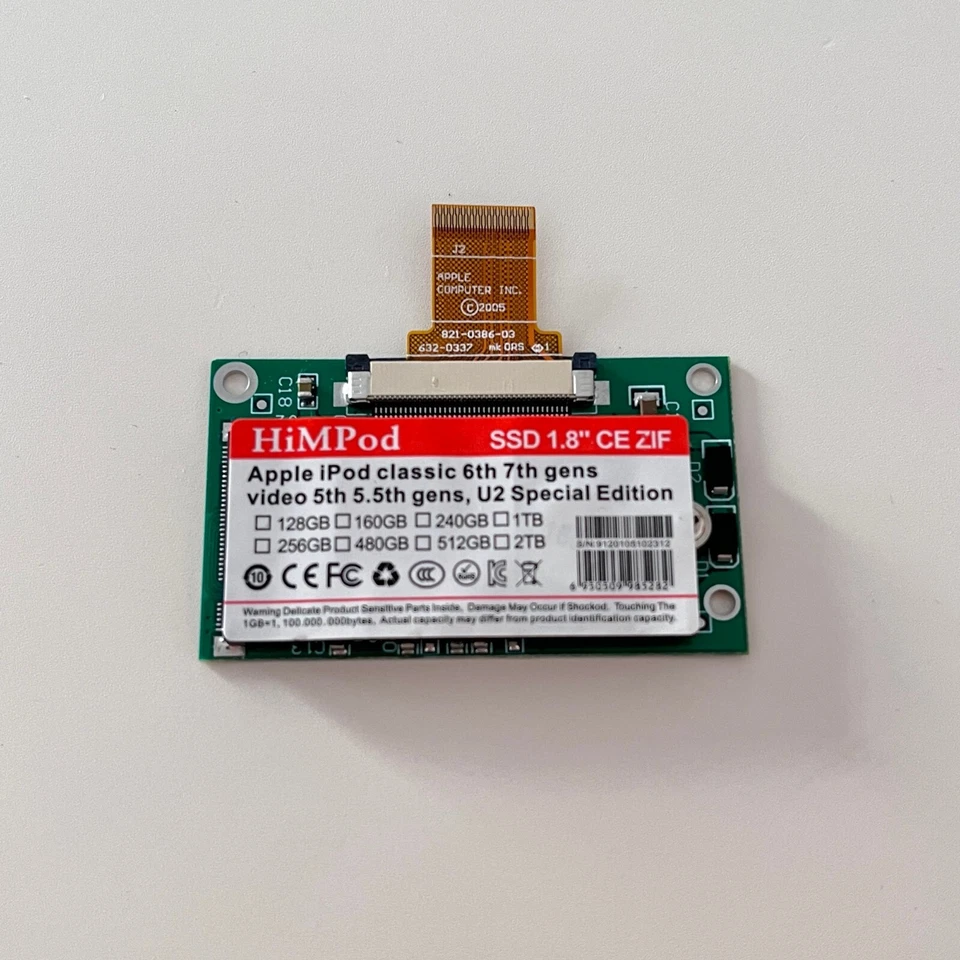 🔥256GB SSD Upgrade KIT with Mega Battery for Apple iPod Classic 7th Generation - Image 2 of 3