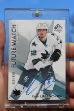 2016-17 Kevin Labanc SP Authentic Future Watch Auto FWA #181 859/999 Rookie RC
