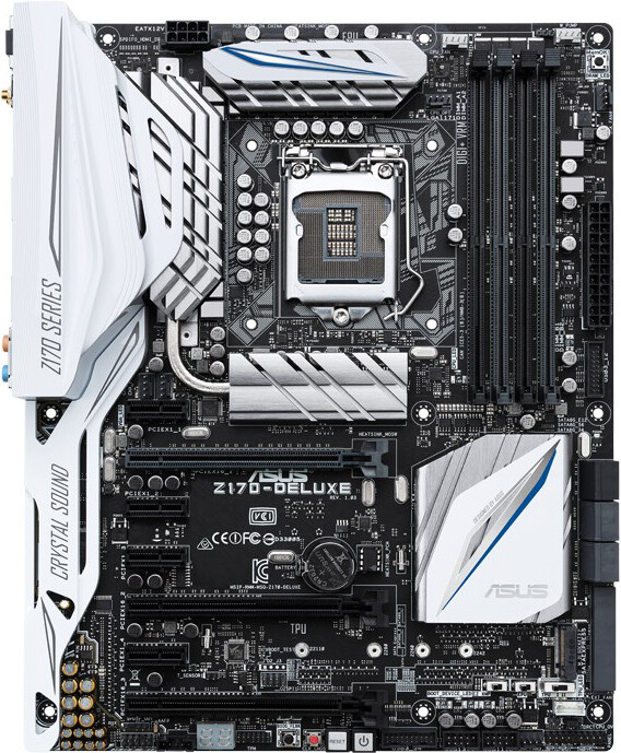 ASUS Z170 DELUXE マザボ+Intel i7 6700 (中古品) FOR ASUS Z170-Deluxe DDR4/32G/LGA1151/CrossFire & SLI Motherboard