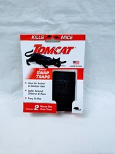 Tomcat Mouse Size Snap Traps 2 Pack Made In USA